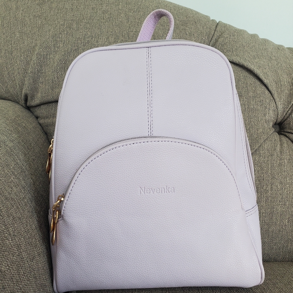 Nevenka Backpack Purse for Women Casual Shoulder Bag PU Leather Zipper